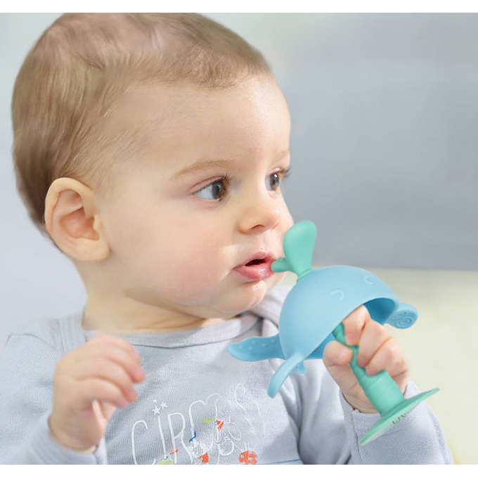 Whale Teether Toy-Baby Teethers-Babyshok