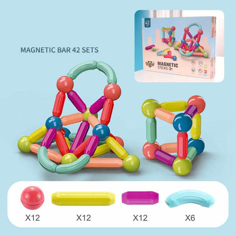 Magnetic Building Sticks-building blocks-Babyshok
