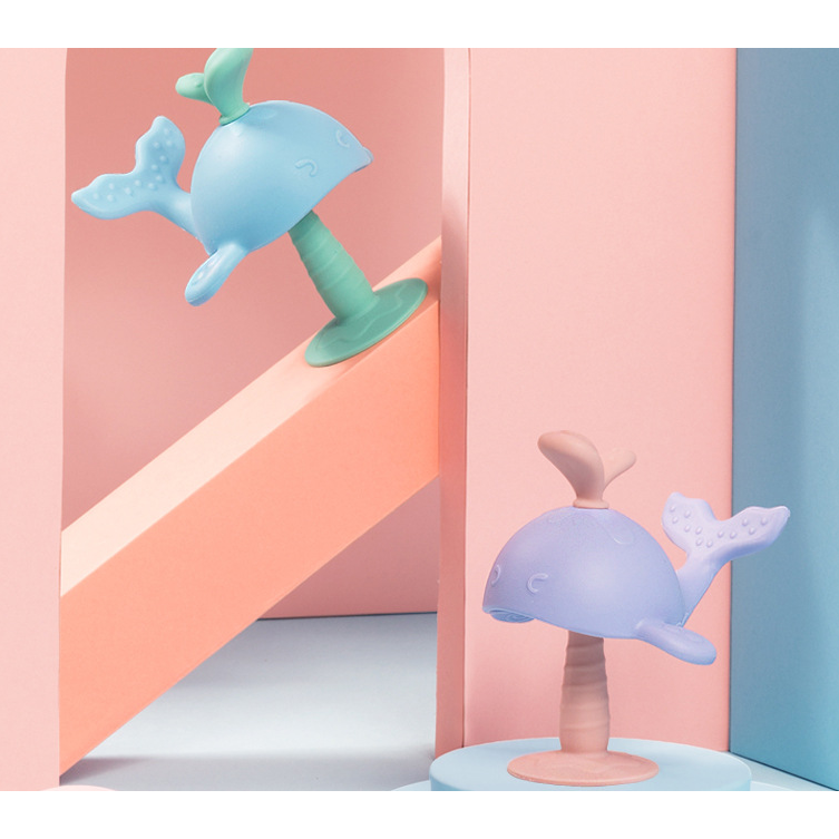 Whale Teether Toy-Baby Teethers-Babyshok