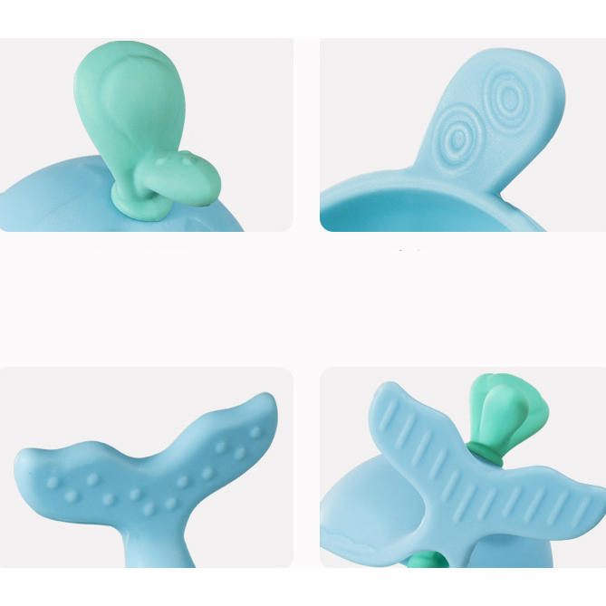 Whale Teether Toy-Baby Teethers-Babyshok