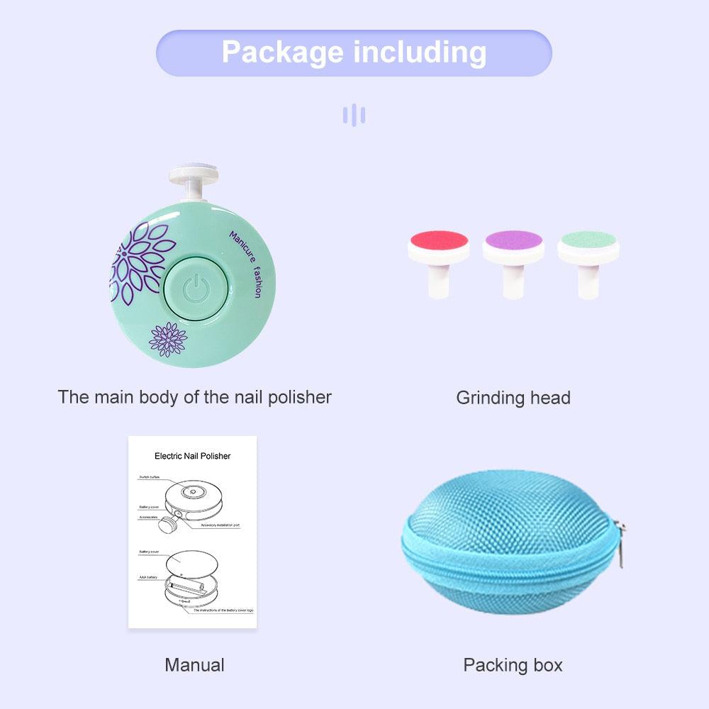 New Baby Electric Nail Trimmer-Nail Trimmer-Babyshok