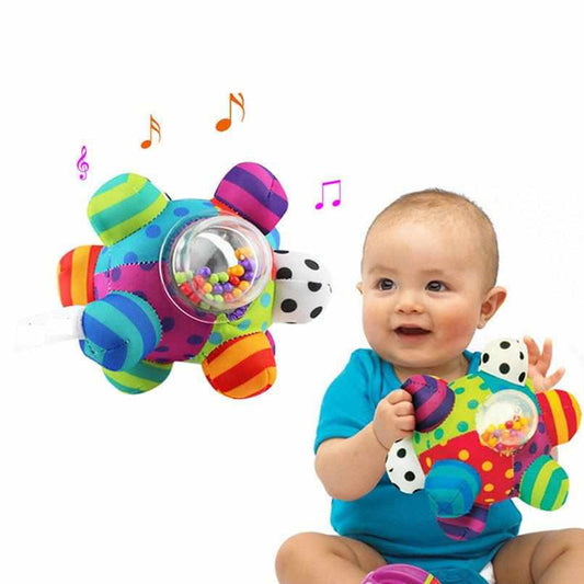 Colorful Baby Rattle Ball-Rattles Toys-Babyshok