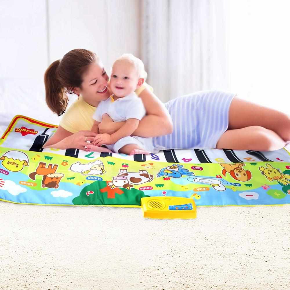 Musical Animal Themed Baby Play Mat-Musical Toys-Babyshok