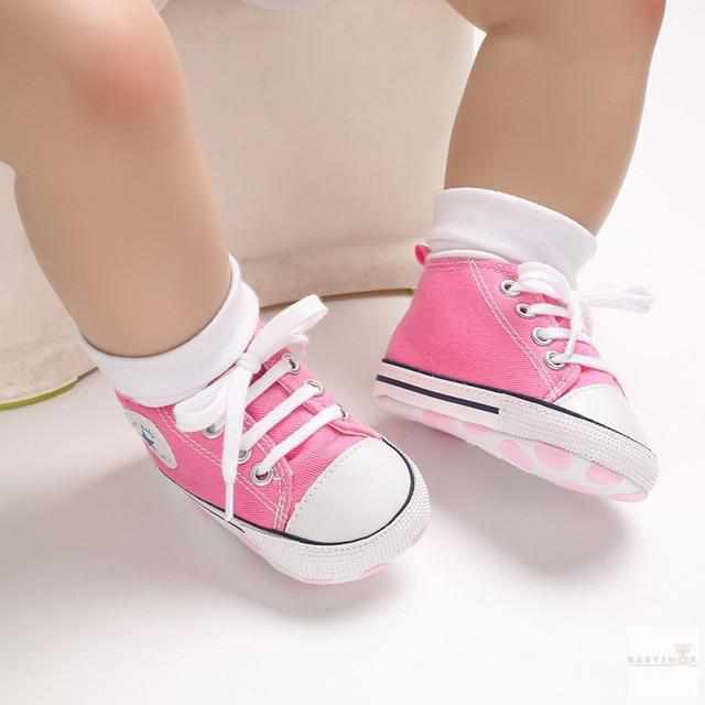 Baby Canvas Sneakers-First Walkers-Babyshok