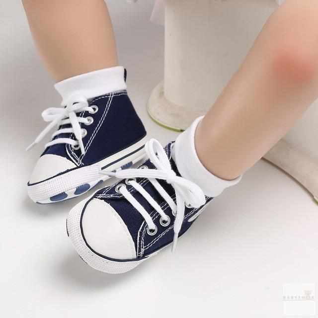 Baby Canvas Sneakers-First Walkers-Babyshok