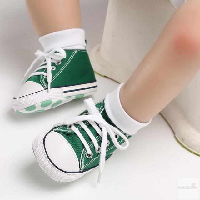 Baby Canvas Sneakers-First Walkers-Babyshok