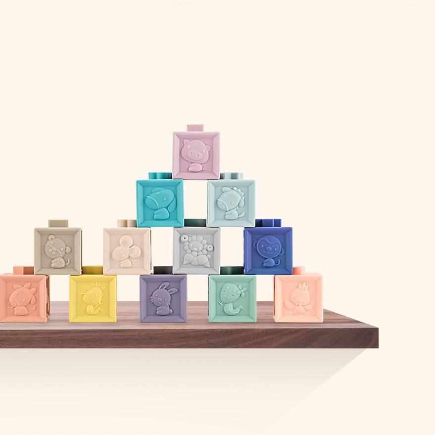 12 Pcs Building Blocks-building blocks-Babyshok