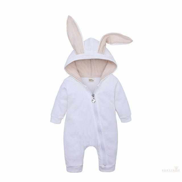 Funny Bunny Baby Romper-Rompers-Babyshok