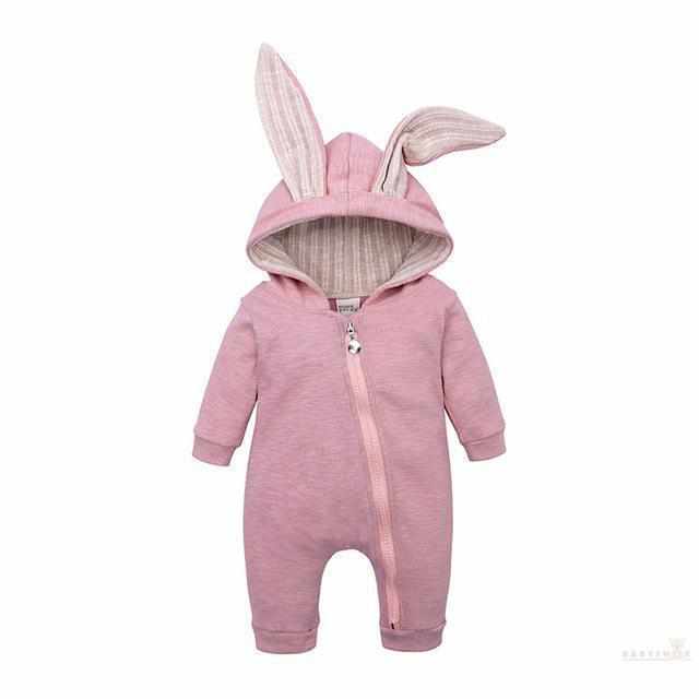Funny Bunny Baby Romper-Rompers-Babyshok