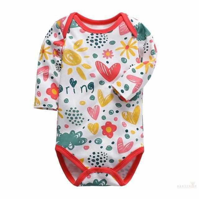 Long Sleeve Baby Bodysuit - Spring-Bodysuits-Babyshok