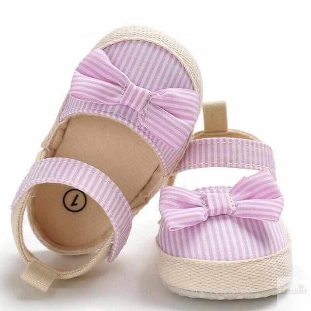 Open Baby Girl Summer Shoes-First Walkers-Babyshok