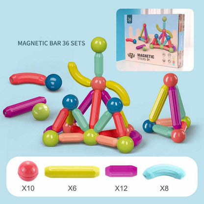Magnetic Building Sticks-building blocks-Babyshok