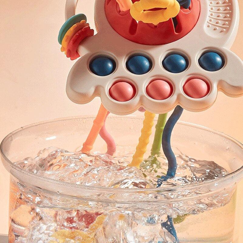 Octopus Silicone Pulling Toy-Toys-Babyshok