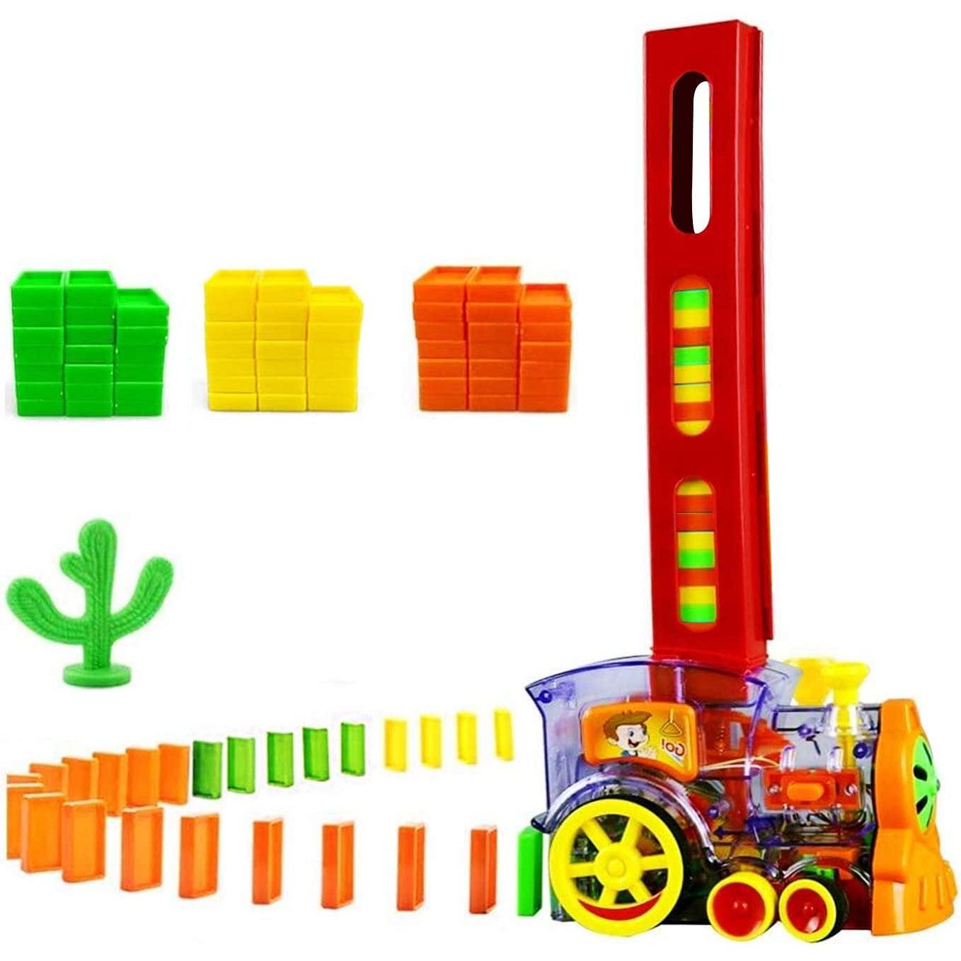 Automatic Domino Train Toy-Toys-Babyshok