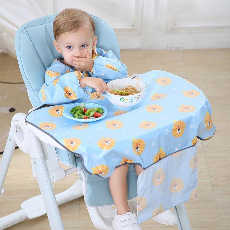 Long-Sleeve Baby Bib-Feeding-Babyshok