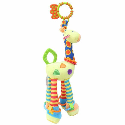 Colorful Baby Giraffe Rattle Toy-Stuffed & Plush Toys-Babyshok