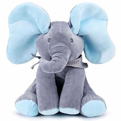 Peek A Boo Elephant Plush Toy-Toys-Babyshok