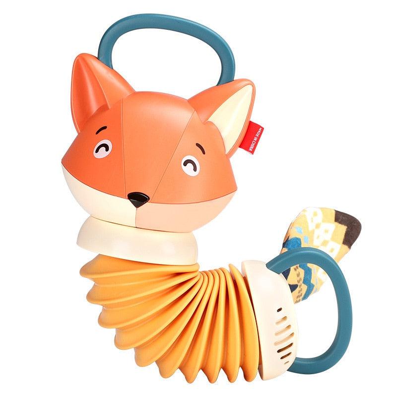 Cartoon Fox Accordion Toy-Fox Accordion Toy-Babyshok