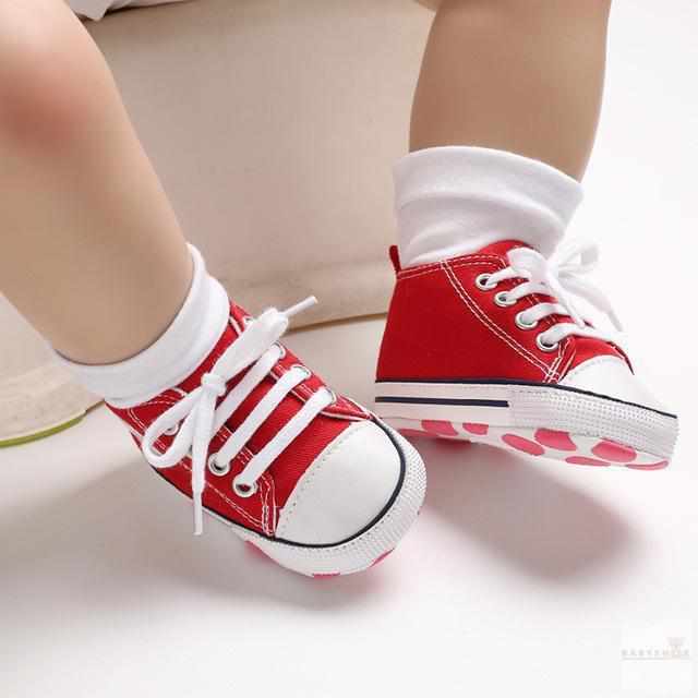 Baby Canvas Sneakers-First Walkers-Babyshok