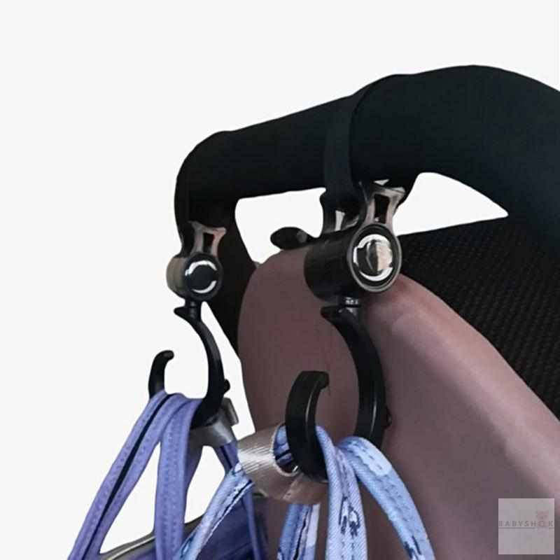 Baby Stroller Hooks 360 Rotation-Strollers Accessories-Babyshok