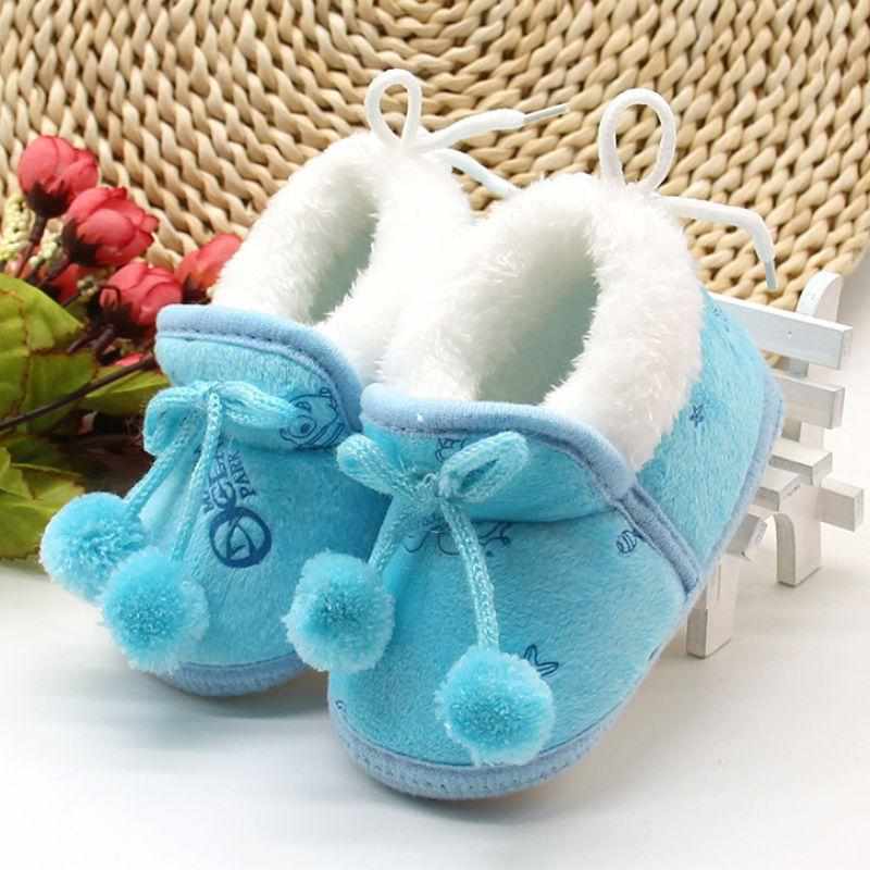 Soft Winter Baby Shoes-First Walkers-Babyshok