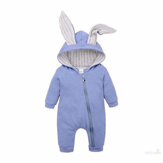 Funny Bunny Baby Romper-Rompers-Babyshok