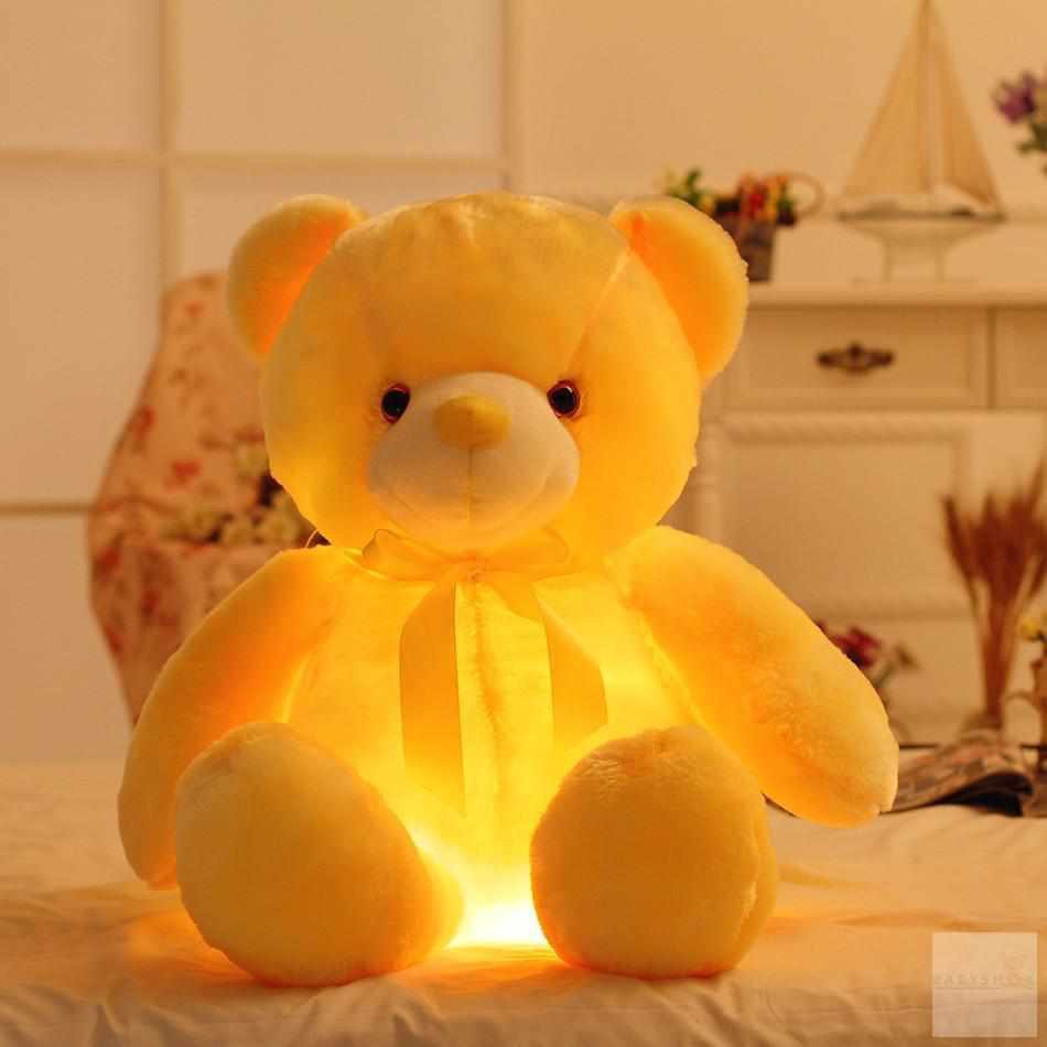 Glow Teddy Bear-Stuffed & Plush Animals-Babyshok