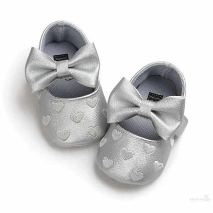 Soft Sole Baby Girl Princess Shoes-First Walkers-Babyshok