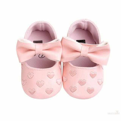 Soft Sole Baby Girl Princess Shoes-First Walkers-Babyshok