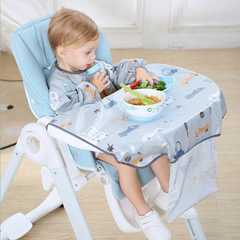 Long-Sleeve Baby Bib-Feeding-Babyshok