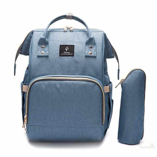 Waterproof Diaper Bag Backpack with USB-Diaper Bags-Babyshok